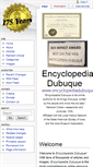 Mobile Screenshot of encyclopediadubuque.org