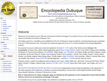 Tablet Screenshot of encyclopediadubuque.org